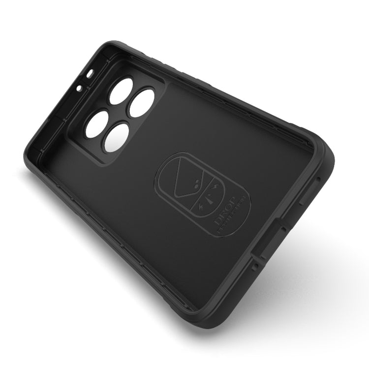 For Xiaomi 14T Pro 5G Global Magic Shield TPU + Flannel Phone Case