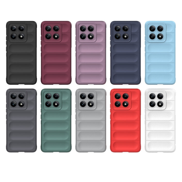 For Xiaomi 14T 5G Global Magic Shield TPU + Flannel Phone Case