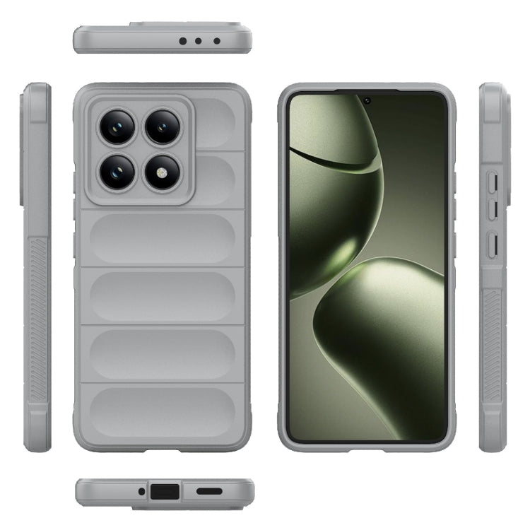 For Xiaomi 14T 5G Global Magic Shield TPU + Flannel Phone Case