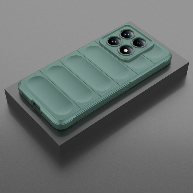 For Xiaomi 14T 5G Global Magic Shield TPU + Flannel Phone Case