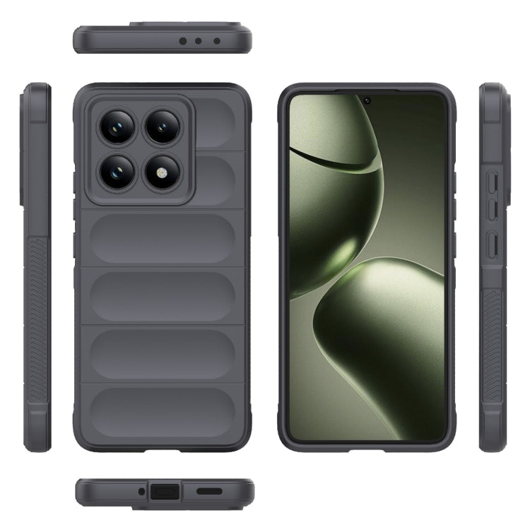 For Xiaomi 14T 5G Global Magic Shield TPU + Flannel Phone Case