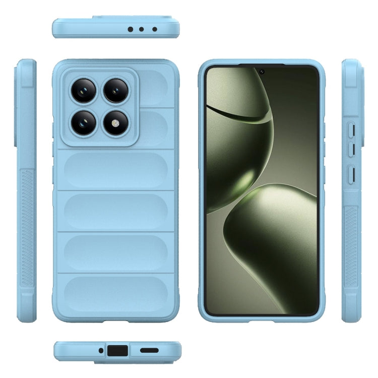 For Xiaomi 14T 5G Global Magic Shield TPU + Flannel Phone Case