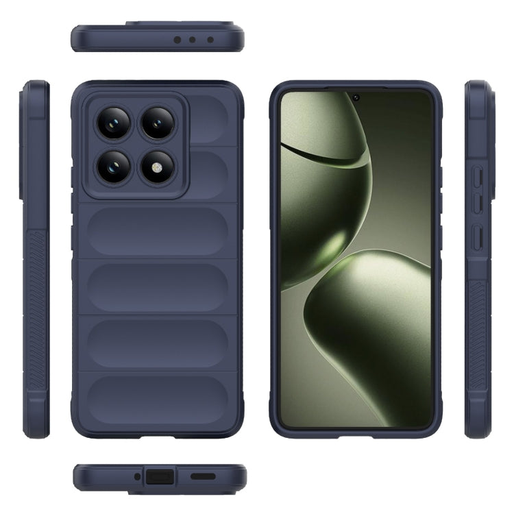 For Xiaomi 14T 5G Global Magic Shield TPU + Flannel Phone Case