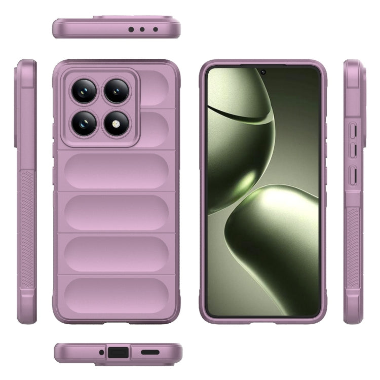 For Xiaomi 14T 5G Global Magic Shield TPU + Flannel Phone Case