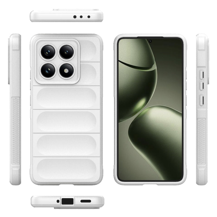 For Xiaomi 14T 5G Global Magic Shield TPU + Flannel Phone Case