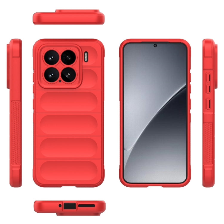 For Xiaomi 15 5G Magic Shield TPU + Flannel Phone Case