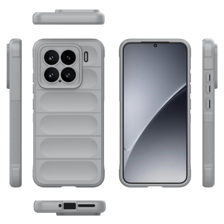 For Xiaomi 15 5G Magic Shield TPU + Flannel Phone Case