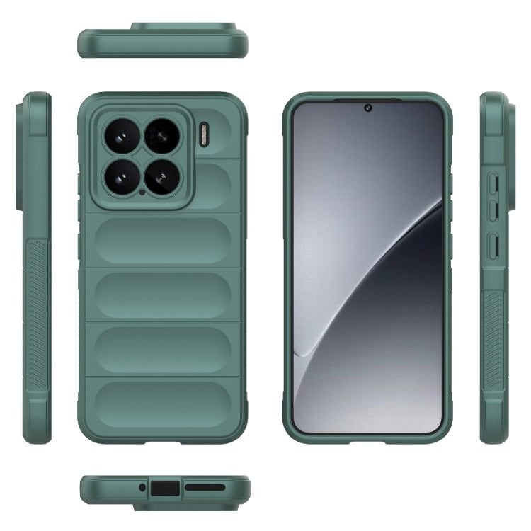 For Xiaomi 15 5G Magic Shield TPU + Flannel Phone Case