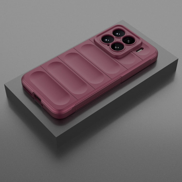 For Xiaomi 15 5G Magic Shield TPU + Flannel Phone Case