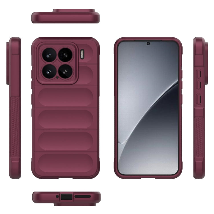 For Xiaomi 15 5G Magic Shield TPU + Flannel Phone Case