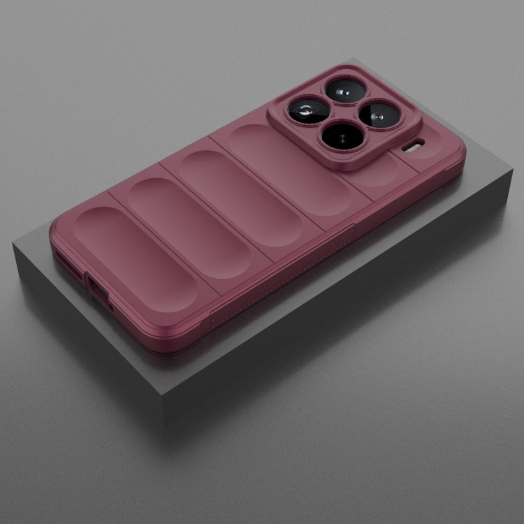 For Xiaomi 15 Pro 5G Magic Shield TPU + Flannel Phone Case