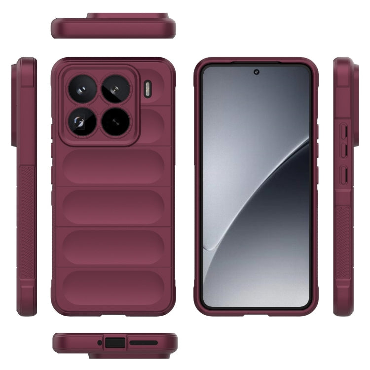 For Xiaomi 15 Pro 5G Magic Shield TPU + Flannel Phone Case