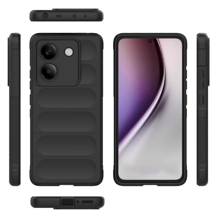 For Xiaomi Poco M7 Pro 5G Magic Shield TPU + Flannel Phone Case
