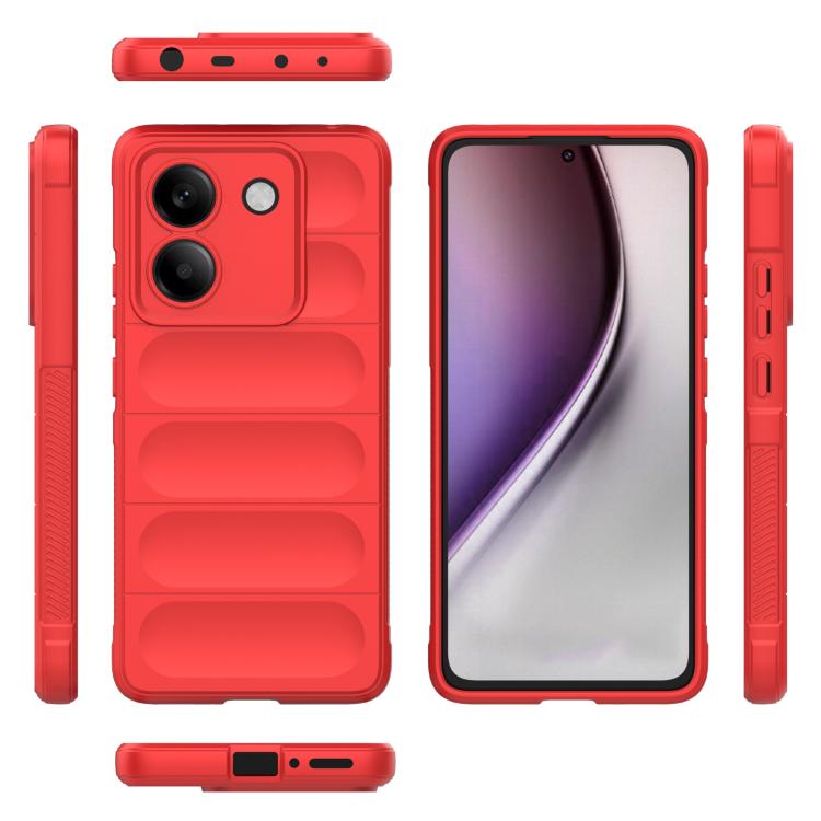 For Xiaomi Poco M7 Pro 5G Magic Shield TPU + Flannel Phone Case