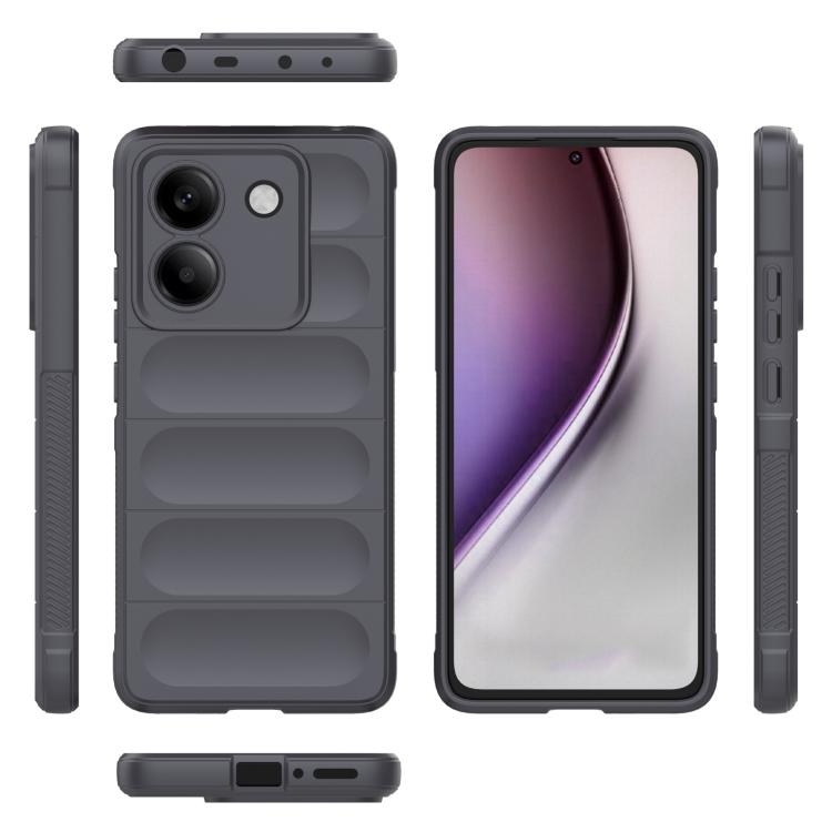 For Xiaomi Poco M7 Pro 5G Magic Shield TPU + Flannel Phone Case