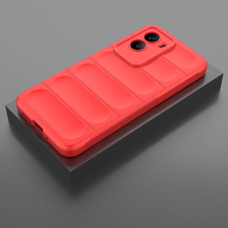 For Xiaomi Poco M7 4G 169mm Magic Shield TPU + Flannel Phone Case