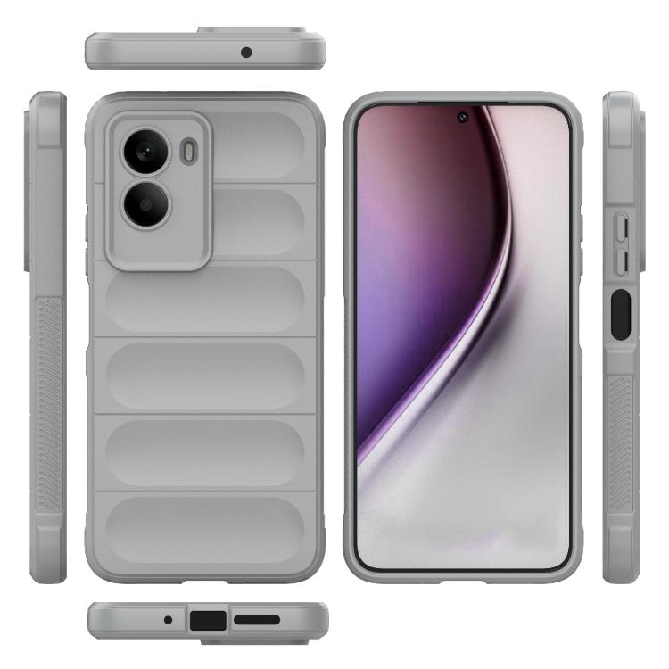 For Xiaomi Poco M7 4G 169mm Magic Shield TPU + Flannel Phone Case