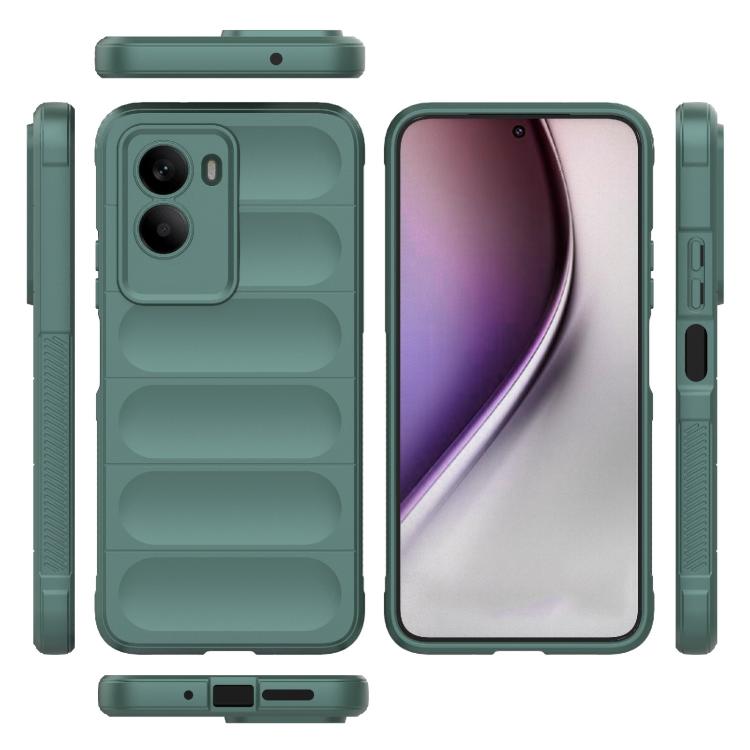 For Xiaomi Poco M7 4G 169mm Magic Shield TPU + Flannel Phone Case