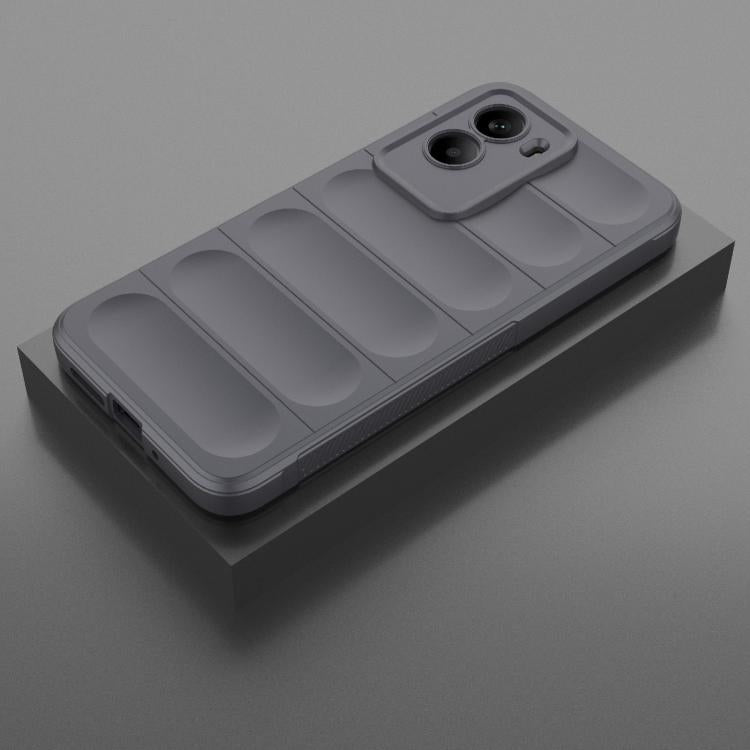 For Xiaomi Poco M7 4G 169mm Magic Shield TPU + Flannel Phone Case