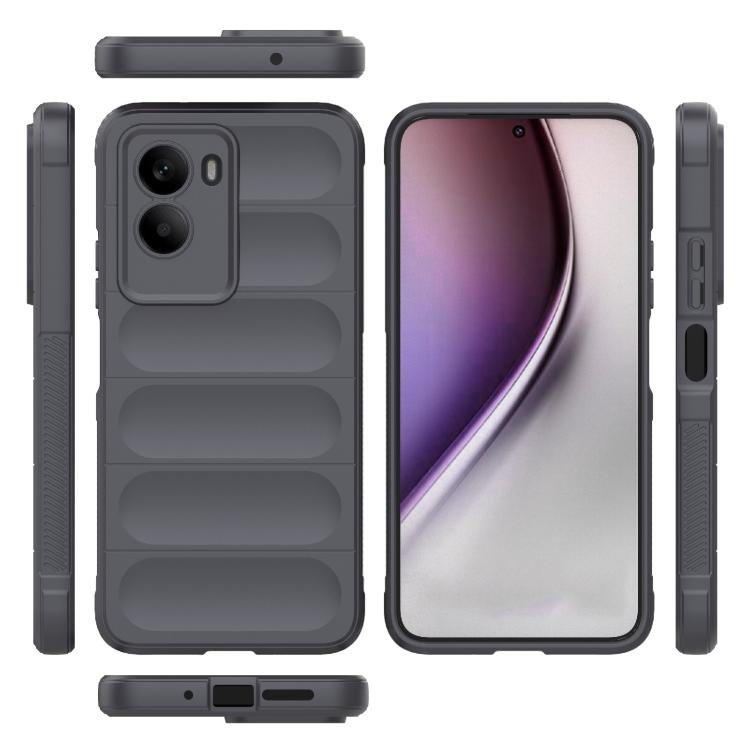 For Xiaomi Poco M7 4G 169mm Magic Shield TPU + Flannel Phone Case