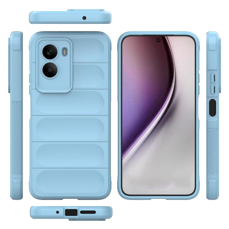 For Xiaomi Poco M7 4G 169mm Magic Shield TPU + Flannel Phone Case