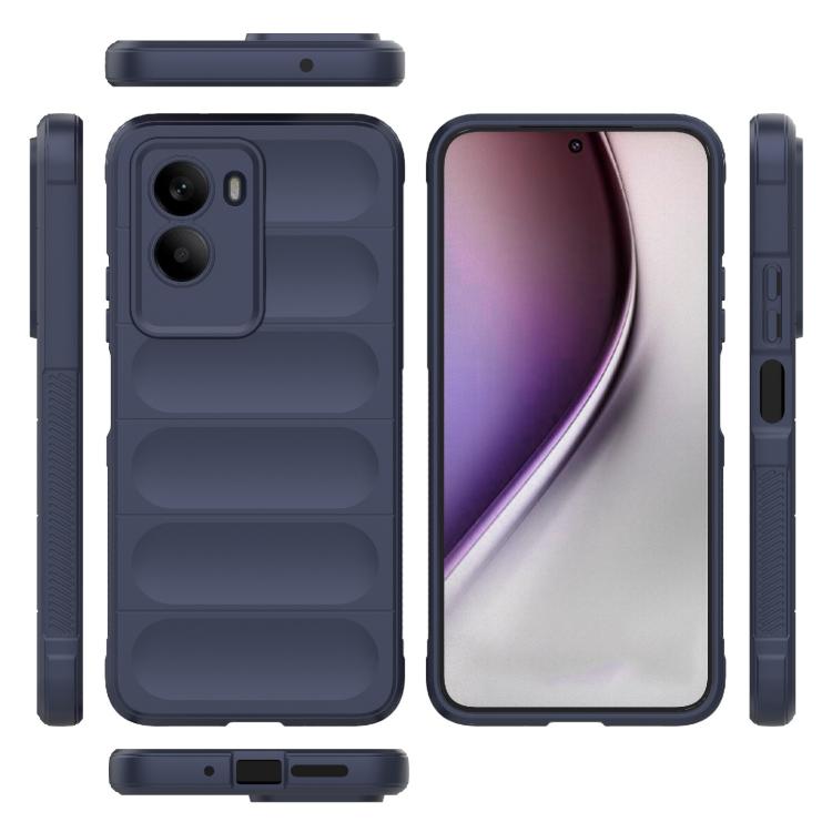 For Xiaomi Poco M7 4G 169mm Magic Shield TPU + Flannel Phone Case