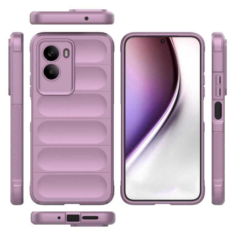 For Xiaomi Poco M7 4G 169mm Magic Shield TPU + Flannel Phone Case