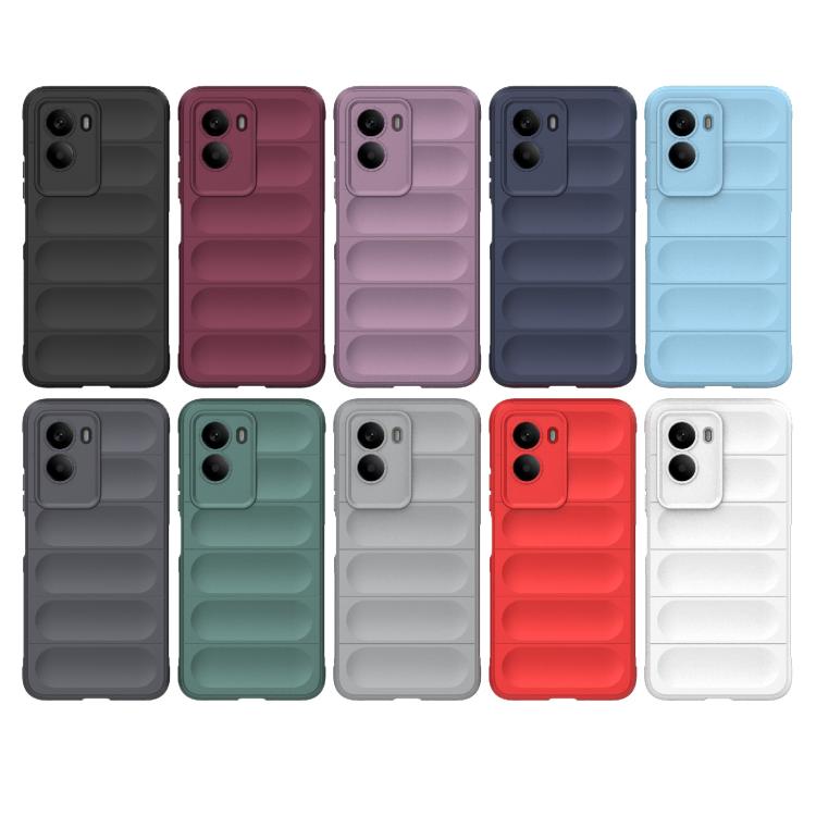 For Xiaomi Poco M7 4G 169mm Magic Shield TPU + Flannel Phone Case
