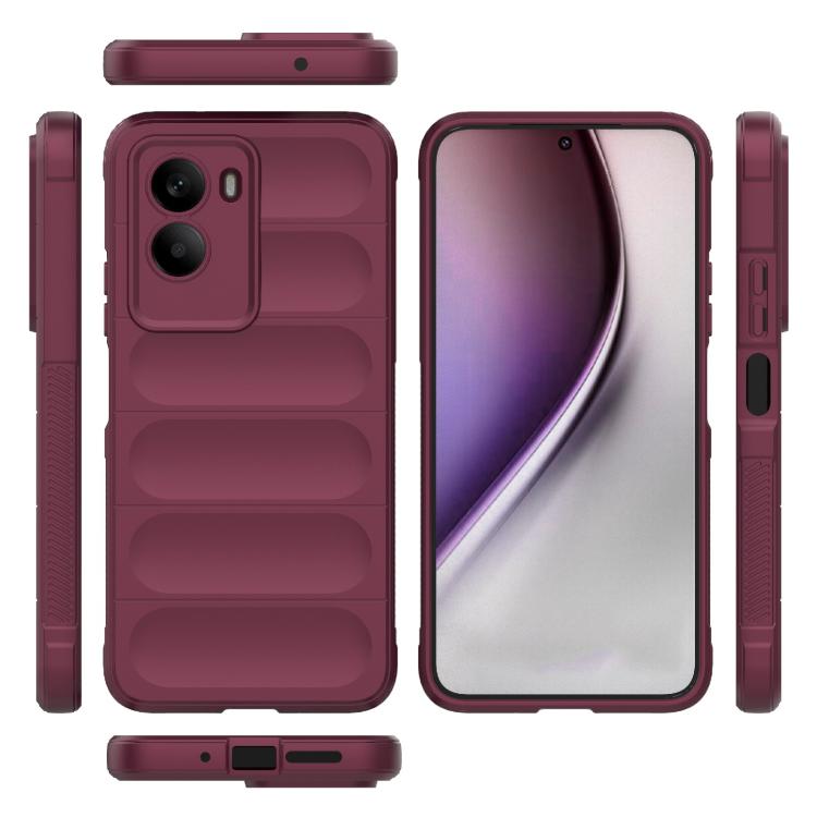 For Xiaomi Poco M7 4G 169mm Magic Shield TPU + Flannel Phone Case