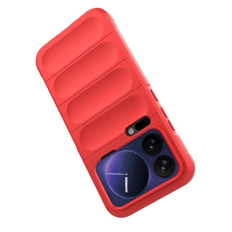 For Xiaomi 17 Pro Max Magic Shield TPU + Flannel Phone Case