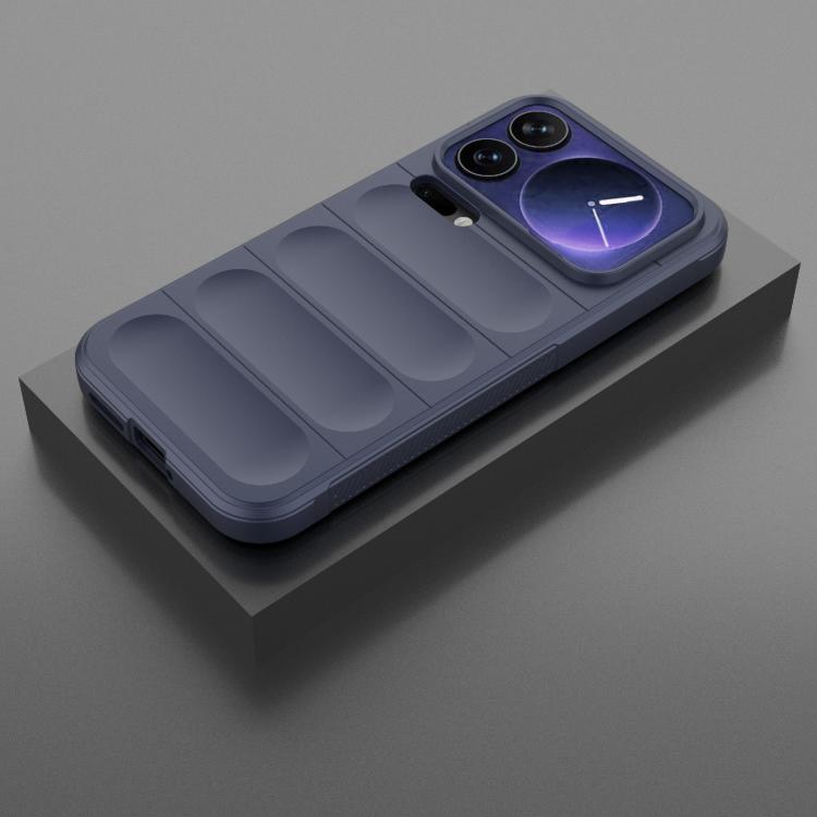 For Xiaomi 17 Pro Max Magic Shield TPU + Flannel Phone Case