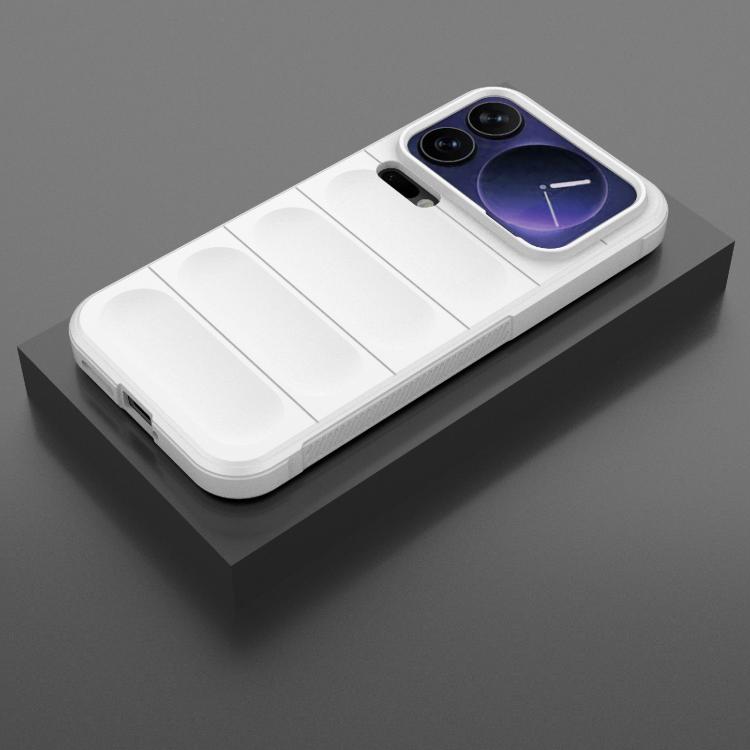 For Xiaomi 17 Pro Max Magic Shield TPU + Flannel Phone Case