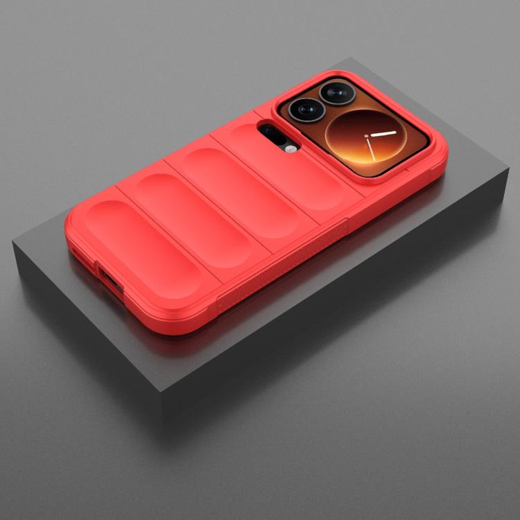 For Xiaomi 17 Pro Magic Shield TPU + Flannel Phone Case