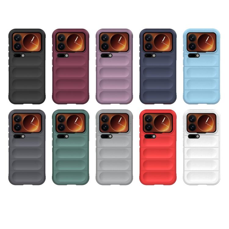 For Xiaomi 17 Pro Magic Shield TPU + Flannel Phone Case