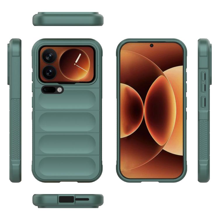 For Xiaomi 17 Pro Magic Shield TPU + Flannel Phone Case