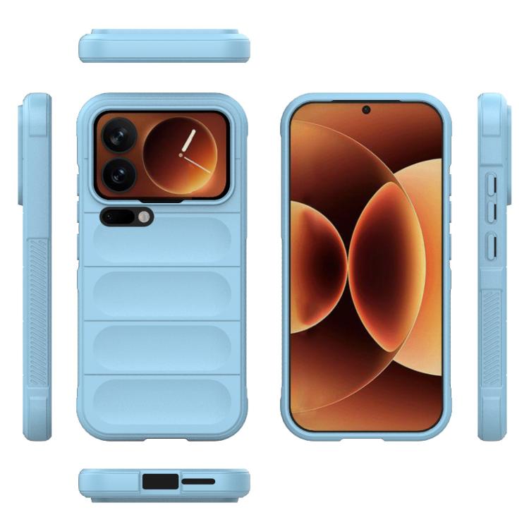 For Xiaomi 17 Pro Magic Shield TPU + Flannel Phone Case
