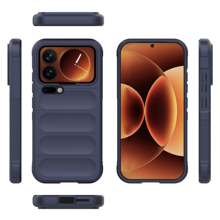 For Xiaomi 17 Pro Magic Shield TPU + Flannel Phone Case