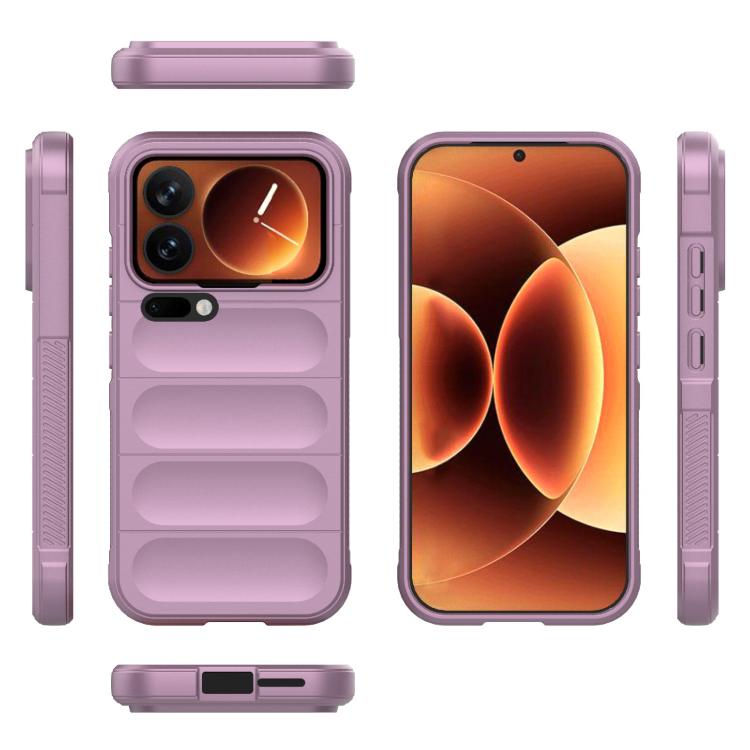 For Xiaomi 17 Pro Magic Shield TPU + Flannel Phone Case