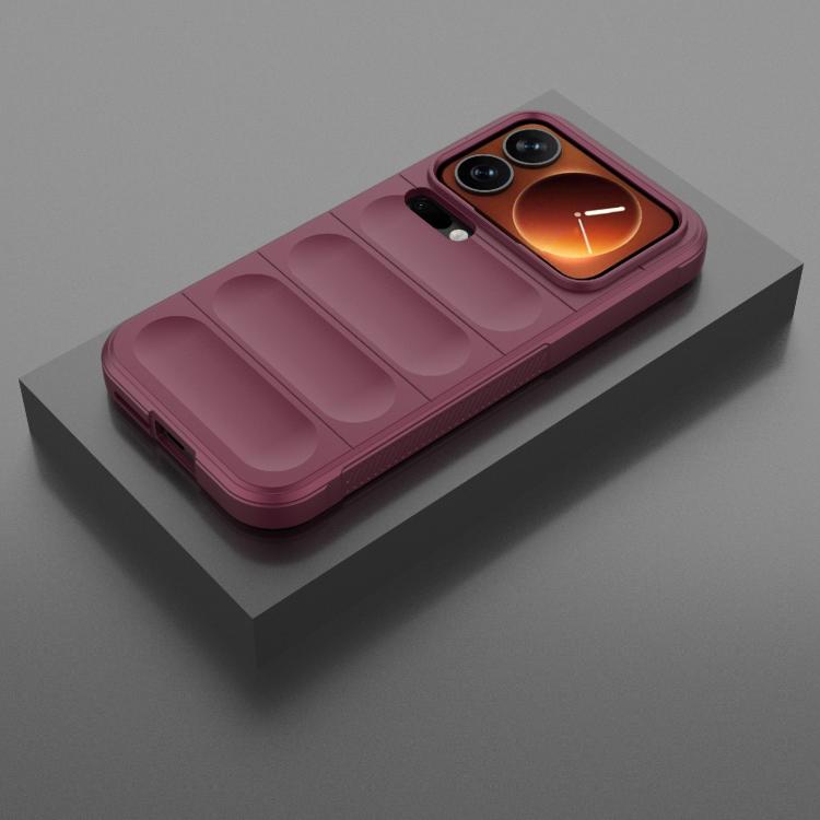 For Xiaomi 17 Pro Magic Shield TPU + Flannel Phone Case