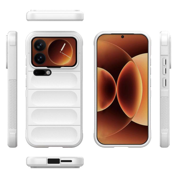 For Xiaomi 17 Pro Magic Shield TPU + Flannel Phone Case
