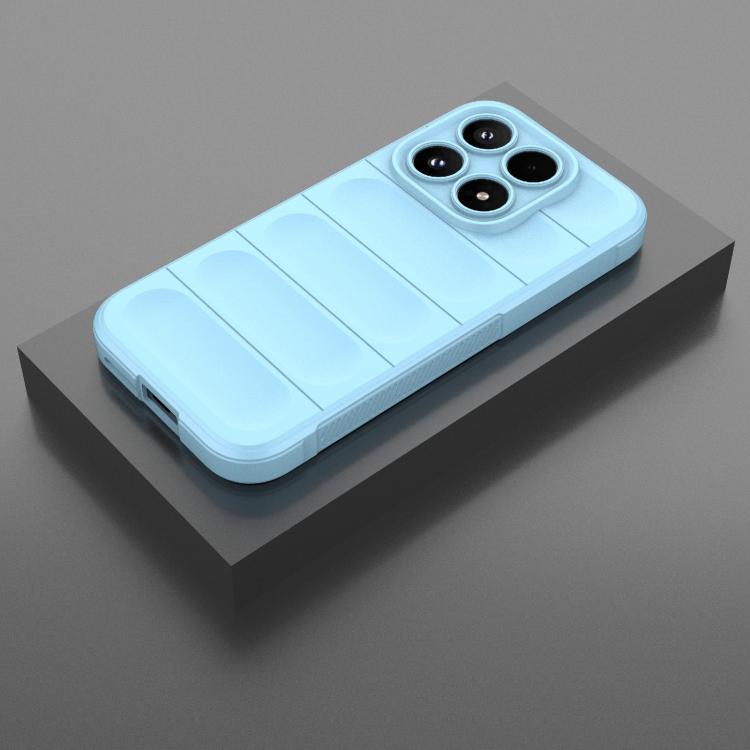 For Xiaomi 17 Magic Shield TPU + Flannel Phone Case