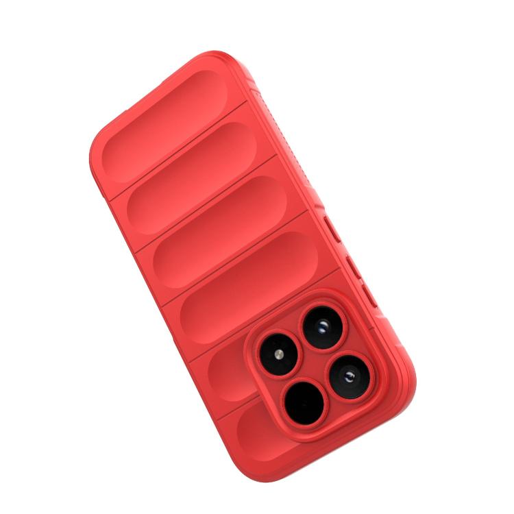For Xiaomi 17 Magic Shield TPU + Flannel Phone Case