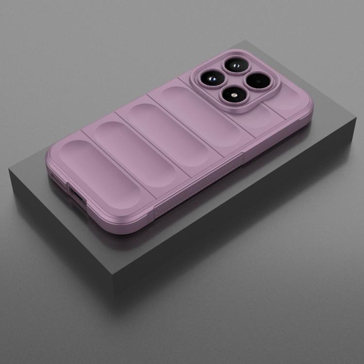 For Xiaomi 17 Magic Shield TPU + Flannel Phone Case