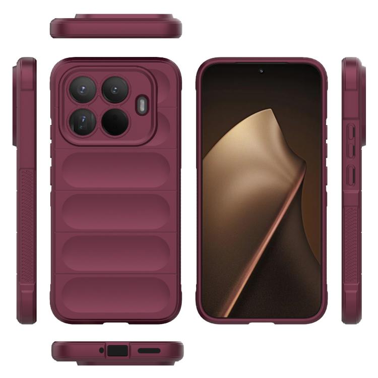 For Xiaomi 15T Pro 5G Global Magic Shield TPU + Flannel Phone Case