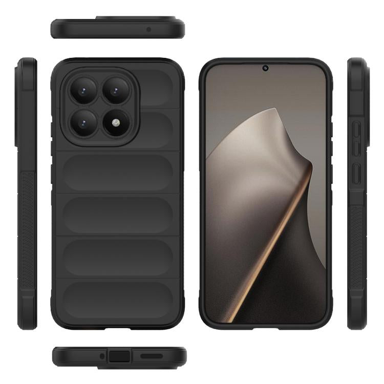 For Xiaomi 15T 5G Global Magic Shield TPU + Flannel Phone Case