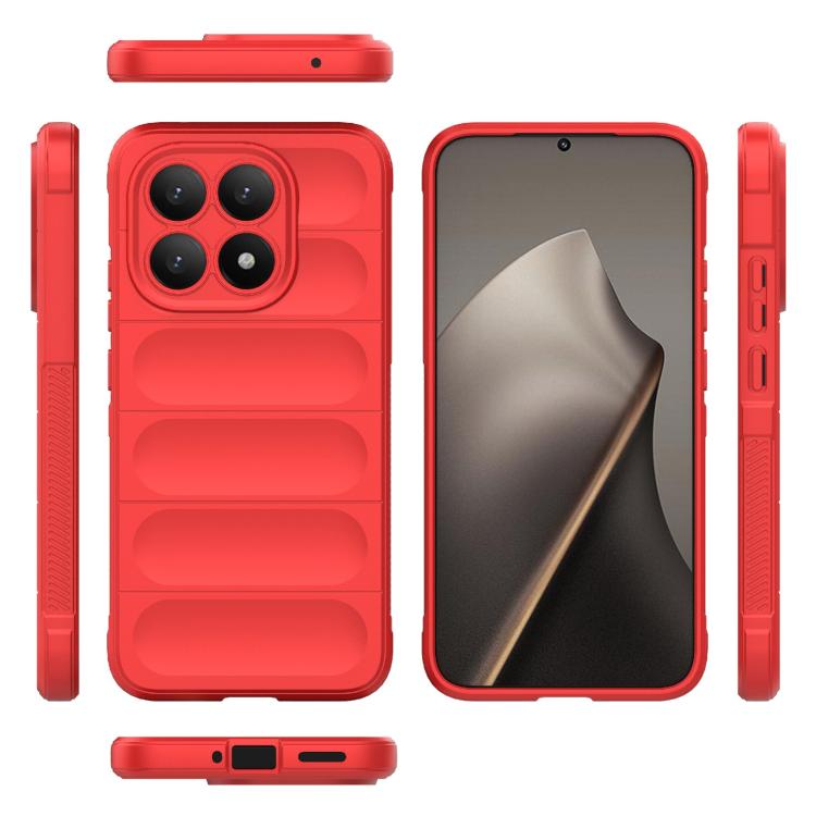 For Xiaomi 15T 5G Global Magic Shield TPU + Flannel Phone Case
