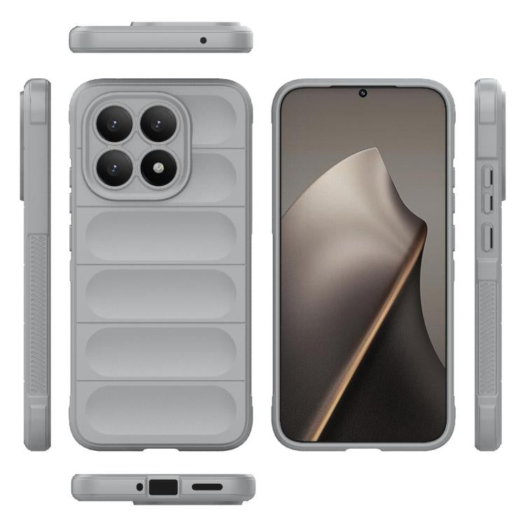 For Xiaomi 15T 5G Global Magic Shield TPU + Flannel Phone Case