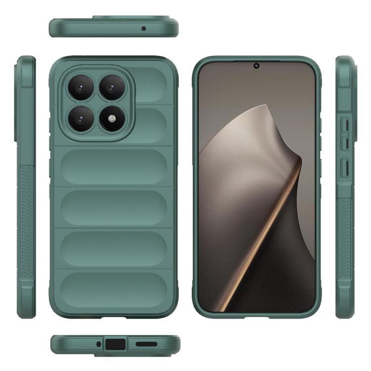 For Xiaomi 15T 5G Global Magic Shield TPU + Flannel Phone Case