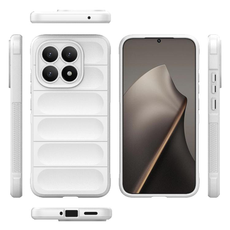 For Xiaomi 15T 5G Global Magic Shield TPU + Flannel Phone Case