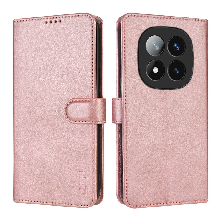 For Redmi Note 14 Pro 5G AZNS Skin Feel Calf Texture Flip Leather Phone Case